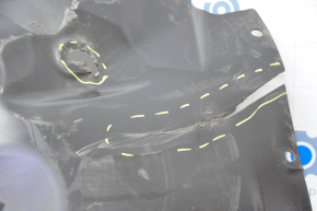 Tesla Model Y 20-25 front right fender liner dented, tears