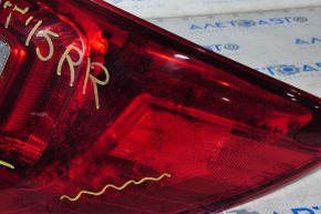 Light outer wing right Subaru Outback 15-19 water damage, chip
