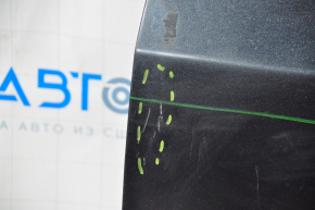 Bare door rear right Jeep Compass 11-16 black, butt
