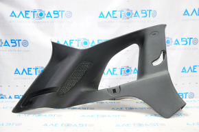 Rear pillar trim left Jeep Cherokee KL 14-18 black, without plug, scratches