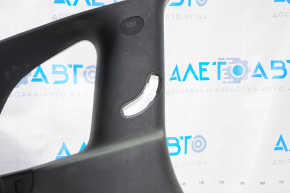 Rear pillar trim left Jeep Cherokee KL 14-18 black, without plug, scratches