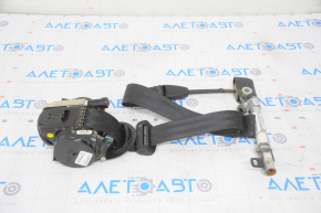 Passenger seat belt with tensioner for VW Jetta 19-24 black