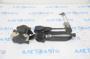 Passenger seat belt with tensioner for VW Jetta 19-24 black