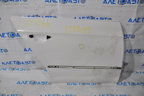 Door bare rear right VW CC 08-17 white, butt