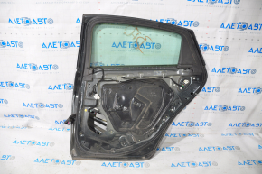 Door assembly rear right Chevrolet Malibu 16-23 black