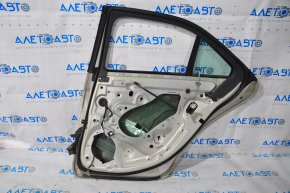 Rear right door assembly for Cadillac ATS 13-18, silver, butt