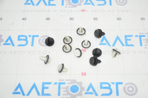 Clip for fastening the wing arch lining rear right 12pcs Tesla Model Y 20-25