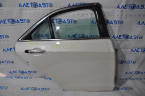 Door assembly rear right Cadillac ATS 13-18 white GBN, without plug