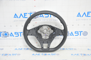 Bare steering wheel VW Jetta 19-24 black rubber, without buttons and pads