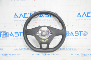 Bare steering wheel VW Jetta 19-24 black rubber, without buttons and pads