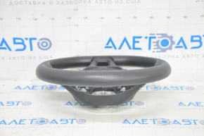 Bare steering wheel VW Jetta 19-24 black rubber, without buttons and pads