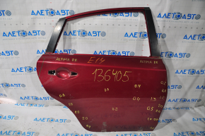 Door bare rear right Nissan Altima 13-18 red NAH, made