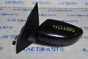 Side mirror left Dodge Dart 13-16 3 pins, black