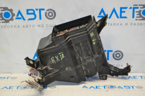 Lexus RX350 10-15 underhood fuse box broken fasteners, missing plug, no cover