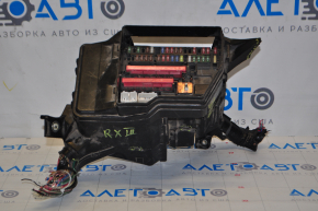 Lexus RX350 10-15 underhood fuse box broken fasteners, missing plug, no cover