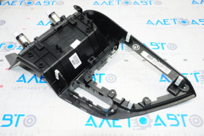 Center console trim Kia Optima 14-15 rest wood grain, scratches