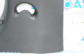 Rear pillar trim 3rd row right Ford Explorer 11-19 black with hook, plastic turned white, scratches