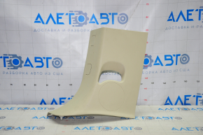 Rear pillar trim right rear Ford Flex 13-19 rest beige, rubbed