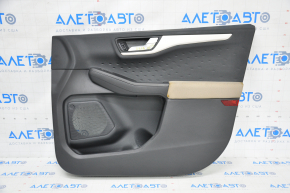 Door trim card front right Ford Escape MK4 20-22 black with beige, for cleaning