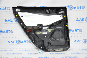 Door trim card rear right Ford Escape MK4 20-22 black with beige cloth, scratch, needs cleaning