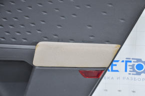 Door trim card rear right Ford Escape MK4 20-22 black with beige cloth, scratch, needs cleaning