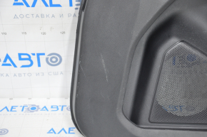 Door trim card rear left Ford Escape MK4 20-22 black with beige cloth, scratches, needs cleaning