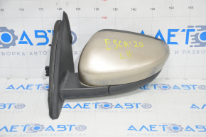 Side mirror left Ford Escape MK4 20-22 7 pins, BSM gold