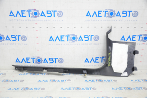 Door sill trim front right inner Tesla Model 3 18- black