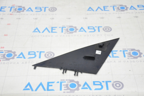 Mirror cover triangle outer front right Tesla Model 3 18- black, glossy, break crepe