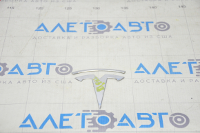Tesla Model 3 T Hood Badge Emblem 18- Chrome