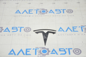Tesla Model 3 T Hood Badge Emblem 18- Chrome
