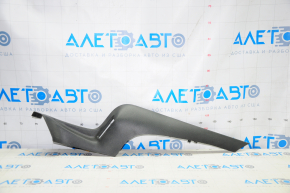 Upper left rear pillar trim Ford Fiesta 11-19 4d under belt, black, scratches