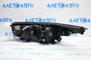 Headlight front right Toyota Highlander 14-16 dark TYC