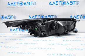 Headlight front left Toyota Highlander 14-16 dark TYC