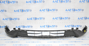 Front bumper lip Ford Escape MK4 20-22 without parking sensors structure is dented, sawed, crack in the grille