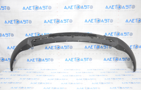 Front bumper lip Ford Escape MK4 20-22 without parking sensors structure is dented, sawed, crack in the grille