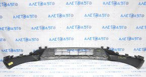 Front bumper lip Ford Escape MK4 20-22 without parking sensors structure is dented, sawed, crack in the grille