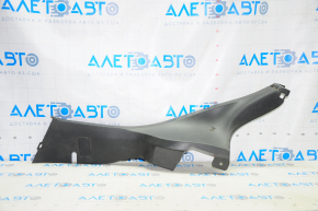 Rear pillar trim lower left Ford Fiesta 11-19 4d black, scratches