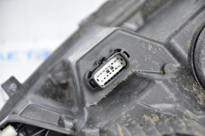 Headlight front right bare Ford Escape MK4 20-22 halogen + LED DRL for polishing