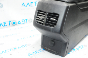 Console central armrest Ford Fusion mk5 17-20 black, with air duct, scratches