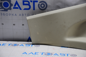 Door sill trim rear left Lincoln MKZ 13-16 beige, broken crepe, plastic turned white