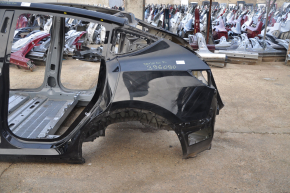 Quarter wing rear left Tesla Model Y 20-25 on body, cast side member, black