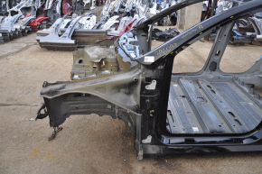 Tesla Model Y 20-25 front left quarter on body, iron panel, black