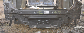 Rear panel VW Jetta 19-24 2 parts, graphite, on the body