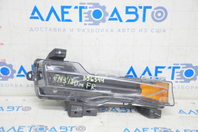 Fog light PTF right Tesla Model 3 18- with turn signal, with corrector