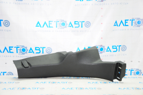 Rear pillar trim lower right Lincoln MKZ 13-16 black without SRS, scratches