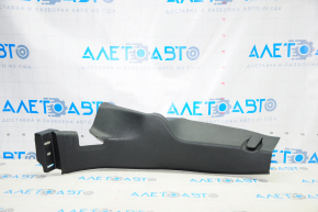Rear pillar trim lower left Lincoln MKZ 13-16 black under SRS, rubbed