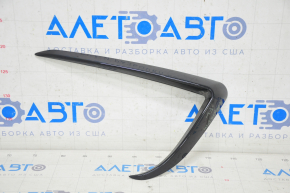 Decorative trim front bumper left Tesla Model 3 18- no