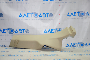 Rear pillar trim lower left Ford Fusion mk5 13-20 beige, plastic turned white