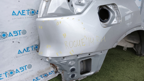 Quarter wing rear right Nissan Rogue 14-20 silver, made